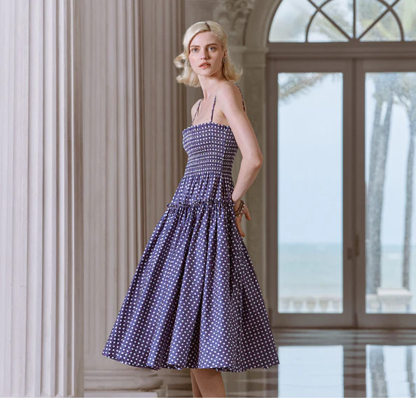 Model wearing a Hearmarket Nap Dress